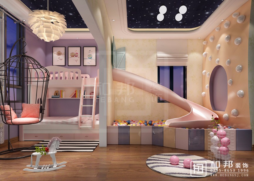 別墅里的兒童房如何打造才最舒適！