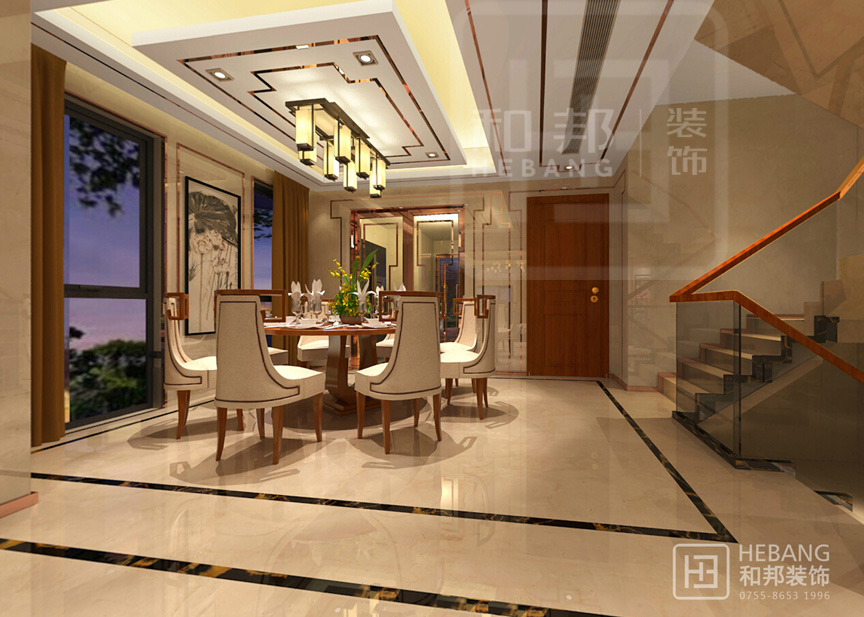 別墅設計裝修餐廳時要注意這4個方面！